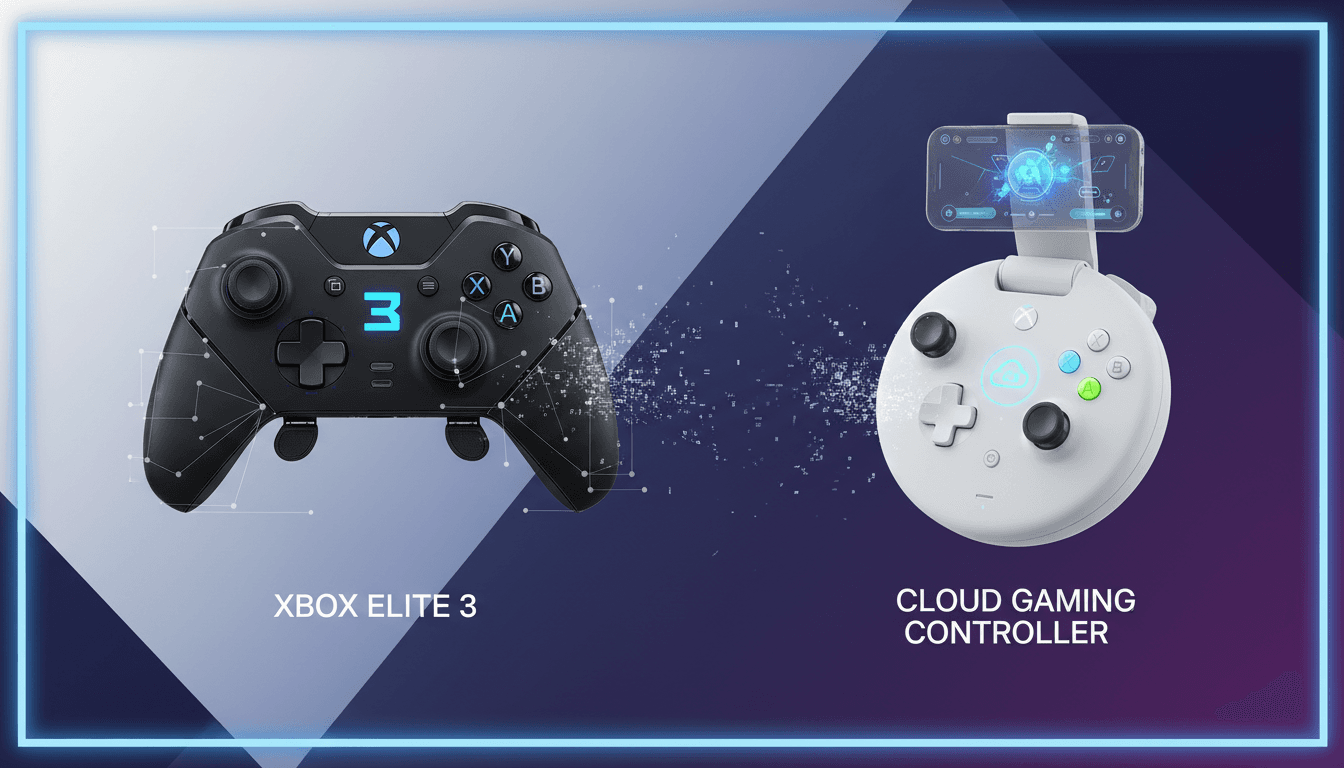 Leaked images of Microsoft's Xbox Elite 3 and Cloud Gaming controllers
