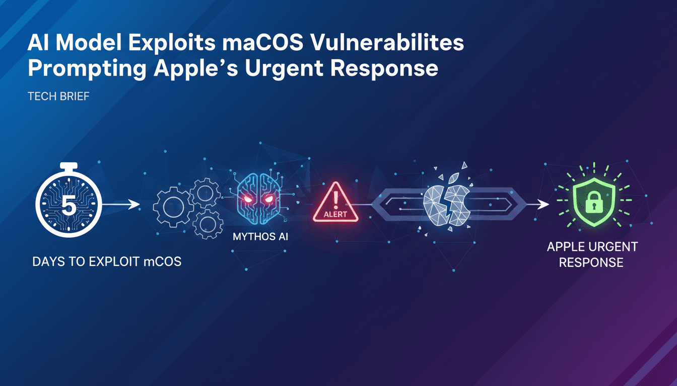 AI Model Exploits macOS Vulnerabilities Prompting Apple's Urgent Response