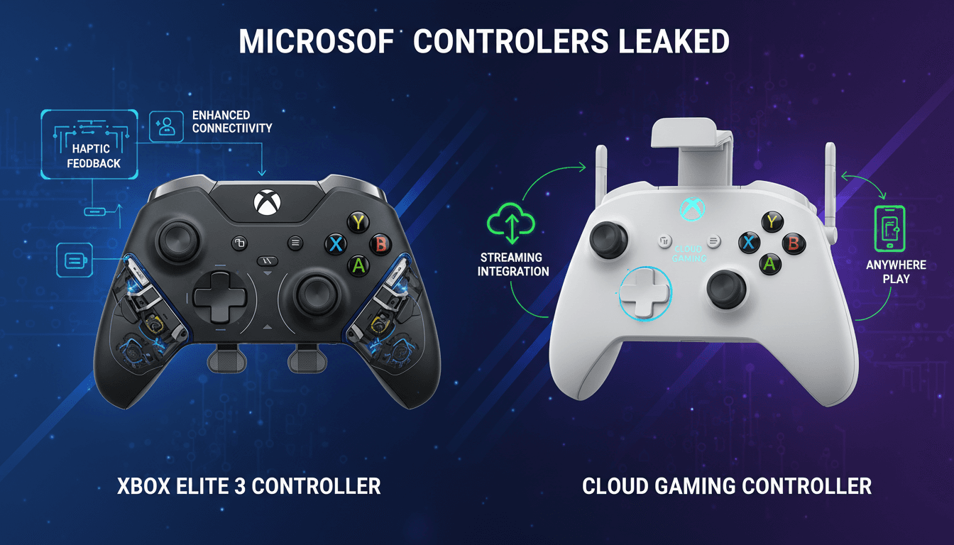 Leaked images reveal Microsoft's upcoming Xbox Elite 3 and Cloud Gaming controllers