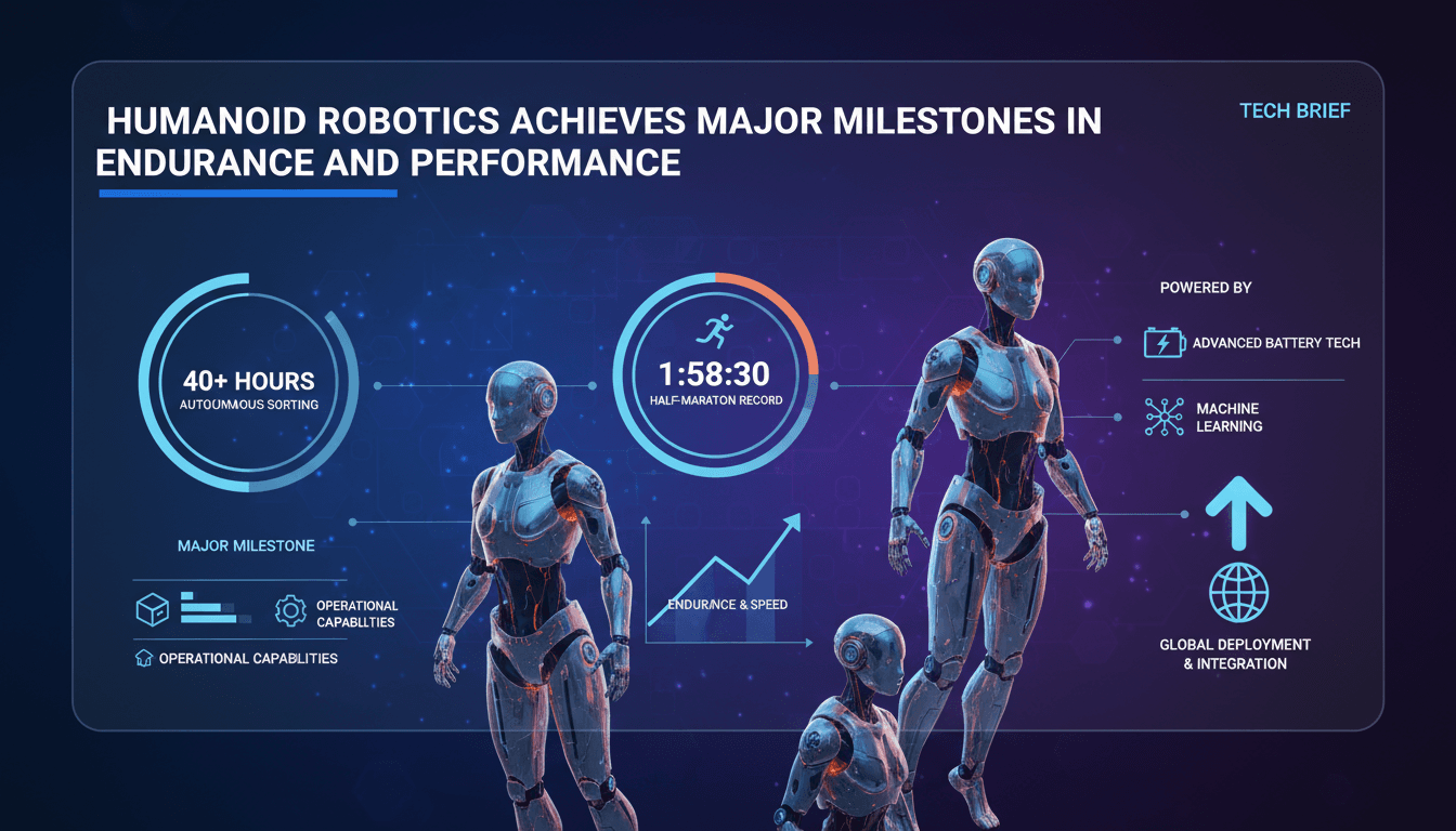 Humanoid Robotics Achieves Major Milestones in Endurance and Performance