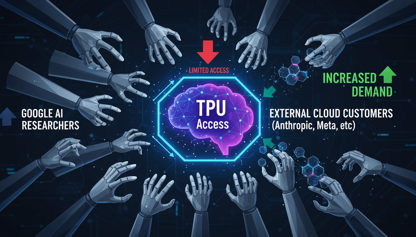Google AI Researchers Compete for Limited TPU Access Amid Cloud Prioritization