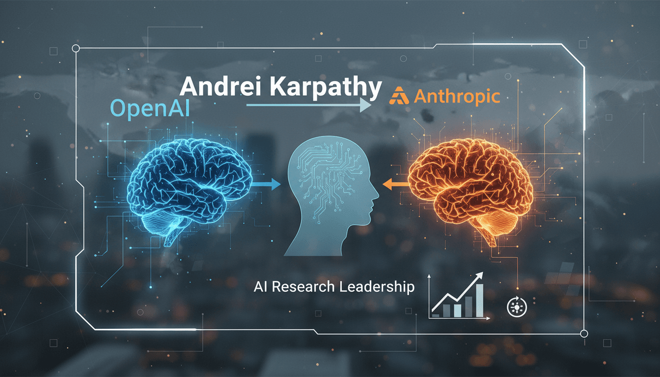Andrej Karpathy announcing his new role at Anthropic