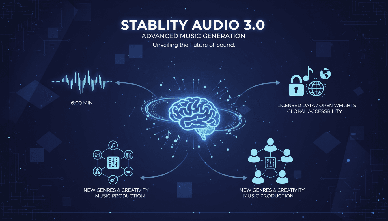 Stability AI's new audio models for music generation