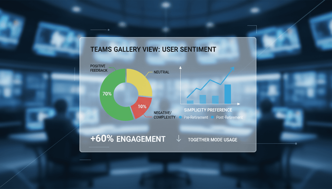 Microsoft retires Together Mode in Teams to simplify user experience