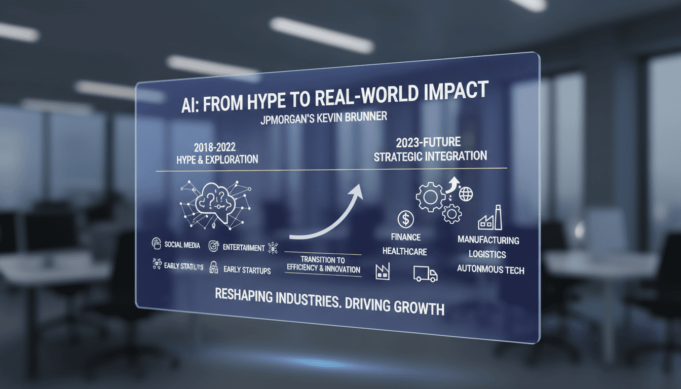 JPMorgan's Kevin Brunner Declares AI Transition from Hype to Real-World Impact