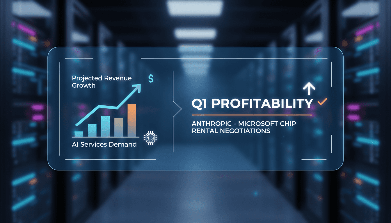 Anthropic and Microsoft partnership for AI chip rental