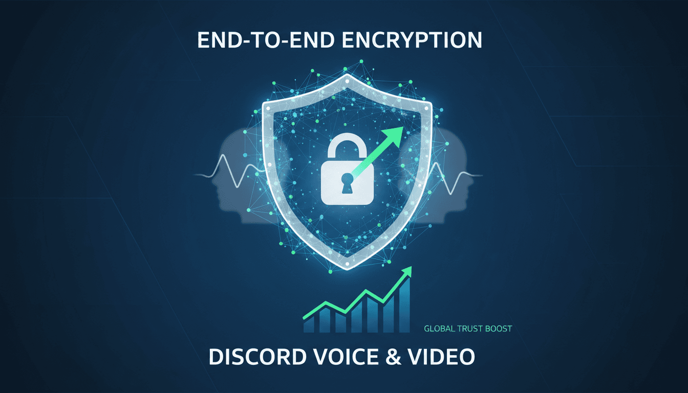 Discord launches end-to-end encryption for voice and video calls