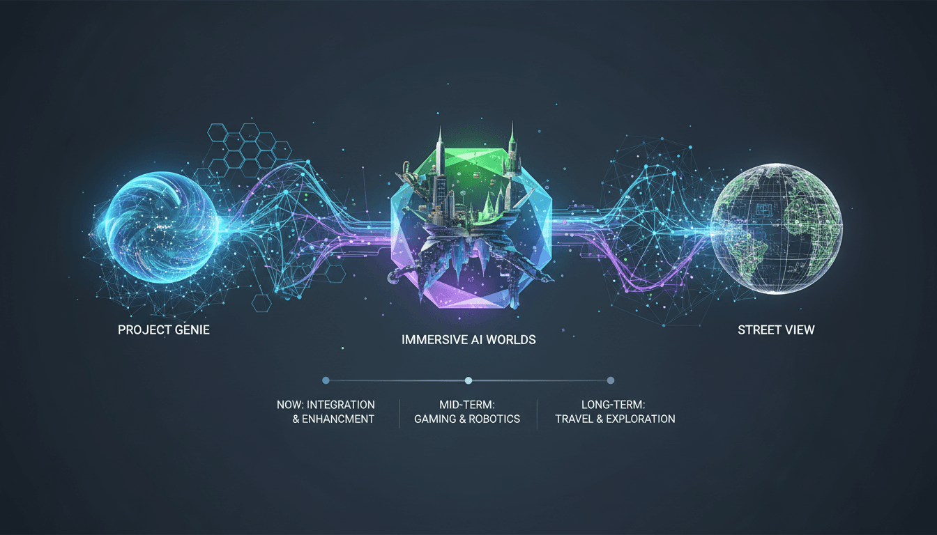 Google integrates Project Genie with Street View to create immersive AI worlds