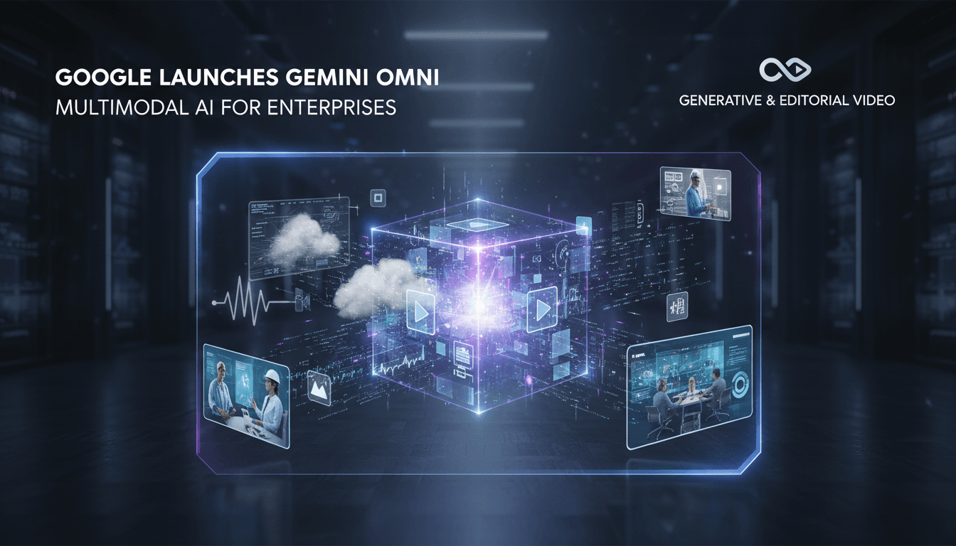 Google launches Gemini Omni, its first multimodal AI model for enterprises