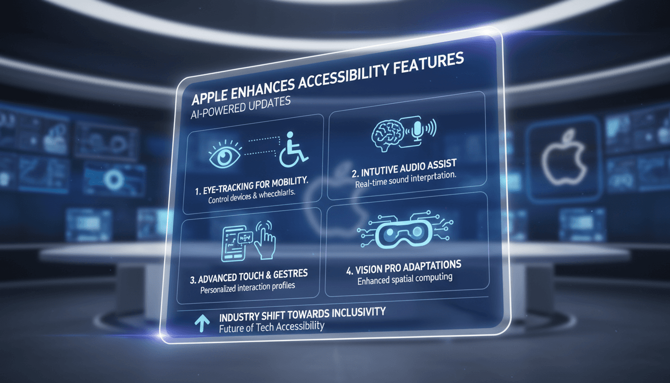 Apple Enhances Accessibility Features with AI-Powered Updates