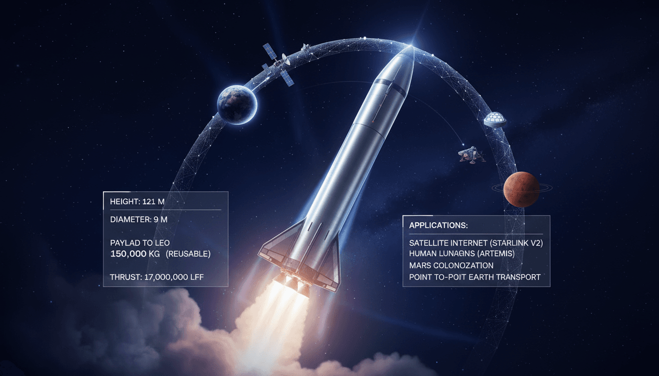 SpaceX Starship rocket launch during a test flight