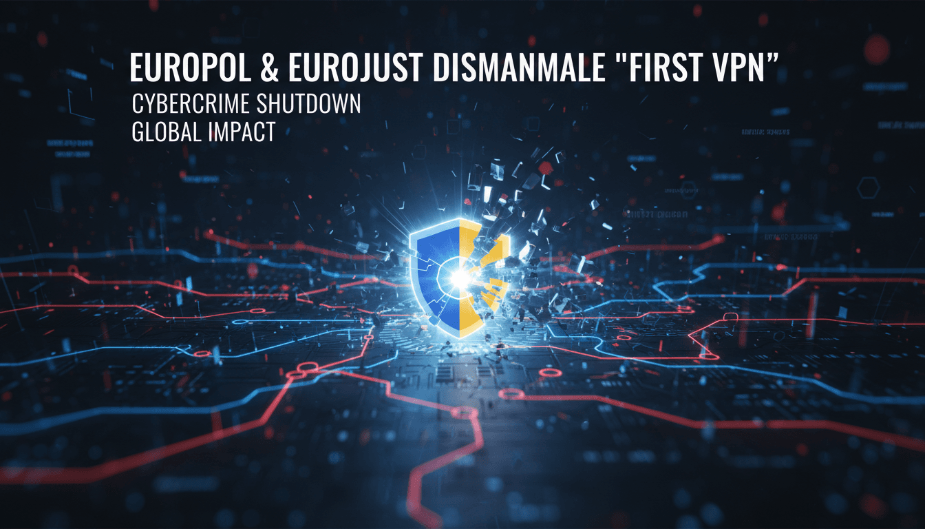 Europol and Eurojust operation against cybercriminals using VPN services