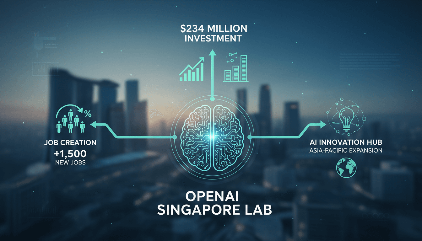 OpenAI launches first applied AI lab in Singapore with $234 million investment