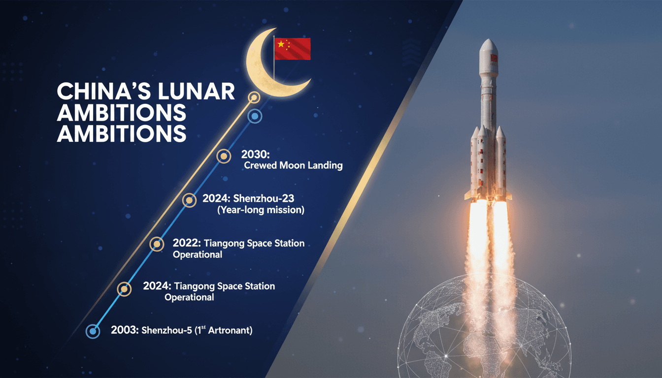 Astronauts aboard the Shenzhou-23 mission heading to Tiangong space station