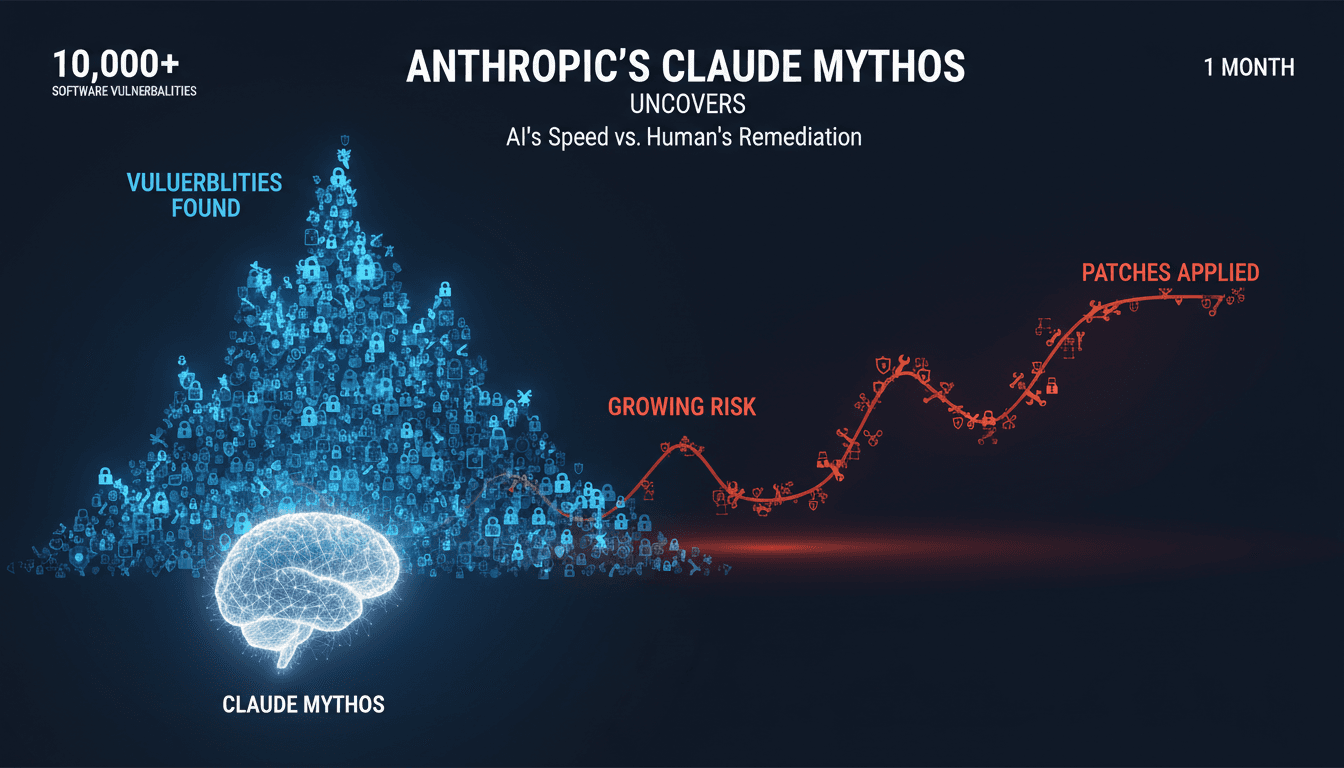 Anthropic's Claude Mythos uncovers over 10,000 software vulnerabilities in one month