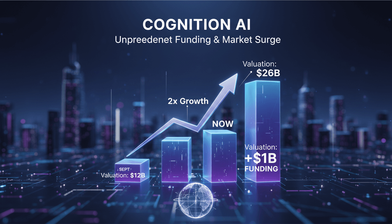 Cognition AI funding announcement and valuation growth