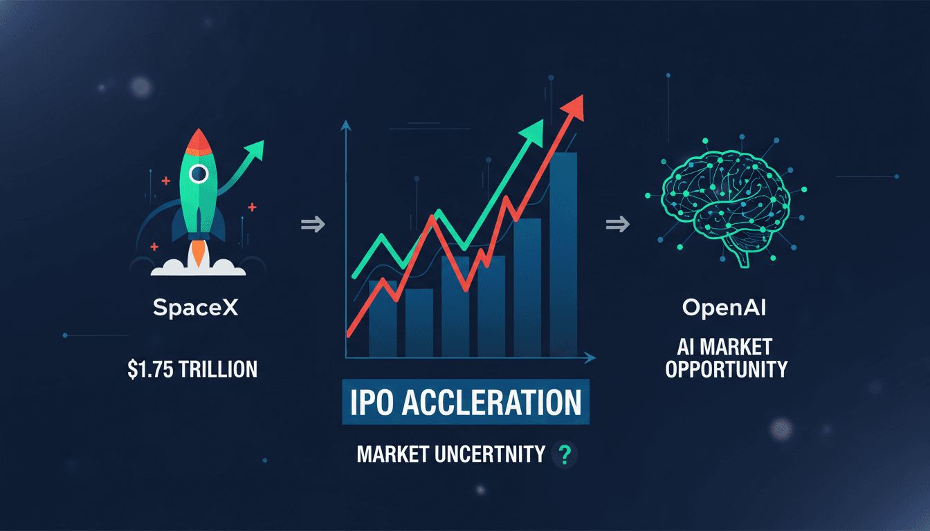 SpaceX and OpenAI accelerate IPO plans amid AI market concerns
