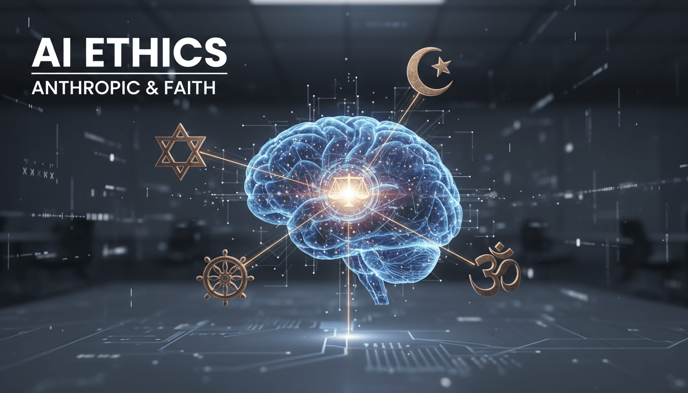 Anthropic's initiative to consult religious leaders on AI ethics