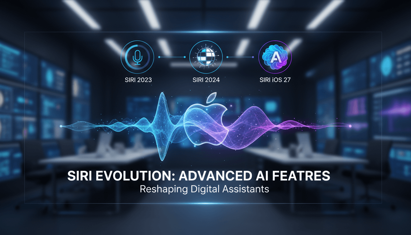 Apple Siri redesign concept for iOS 27 with AI features