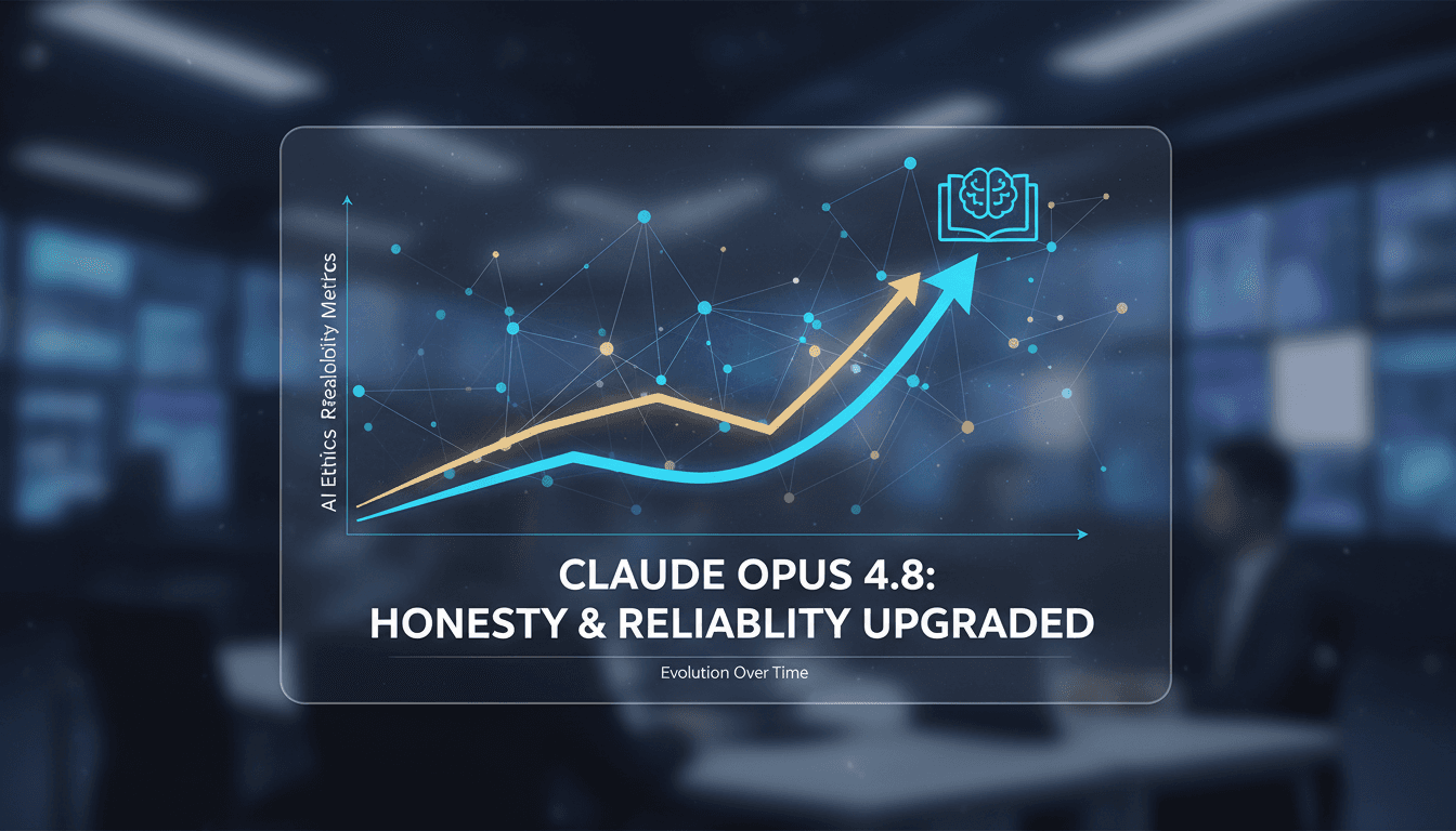 Anthropic's Claude Opus 4.8 AI model launch announcement