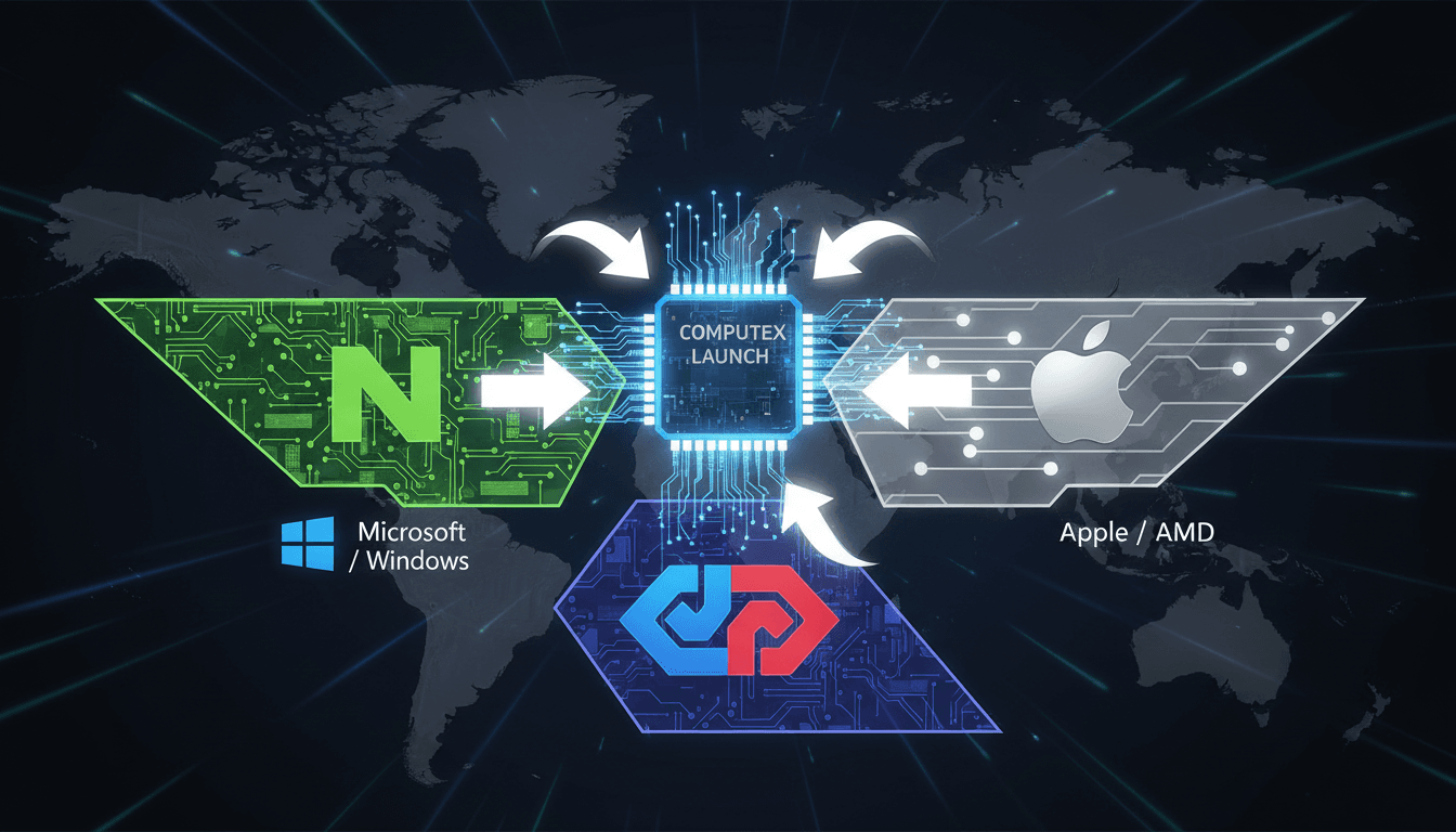 Nvidia's first consumer CPU launch at Computex with Microsoft collaboration