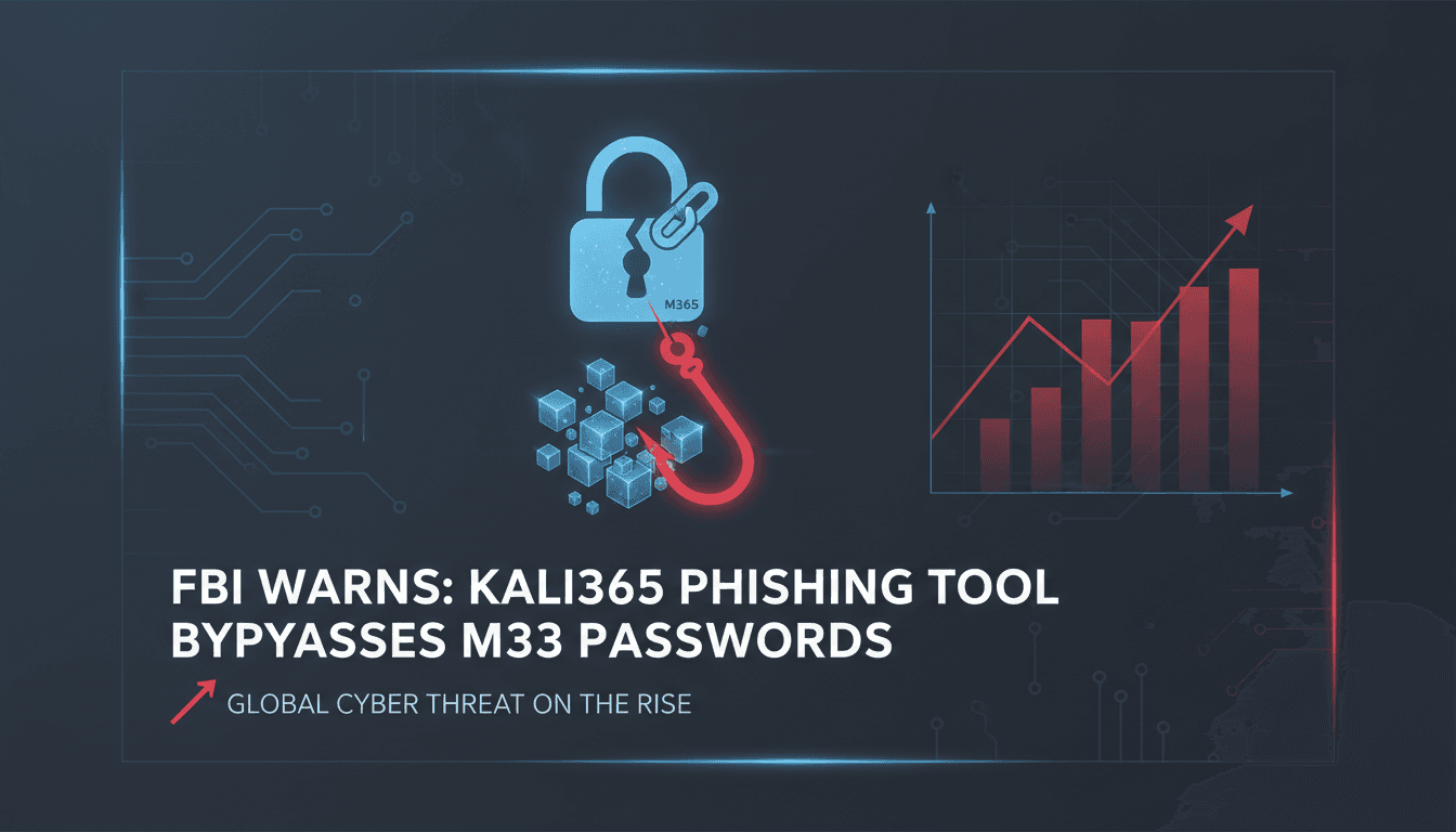 FBI warning about Kali365 phishing tool targeting Microsoft 365 accounts
