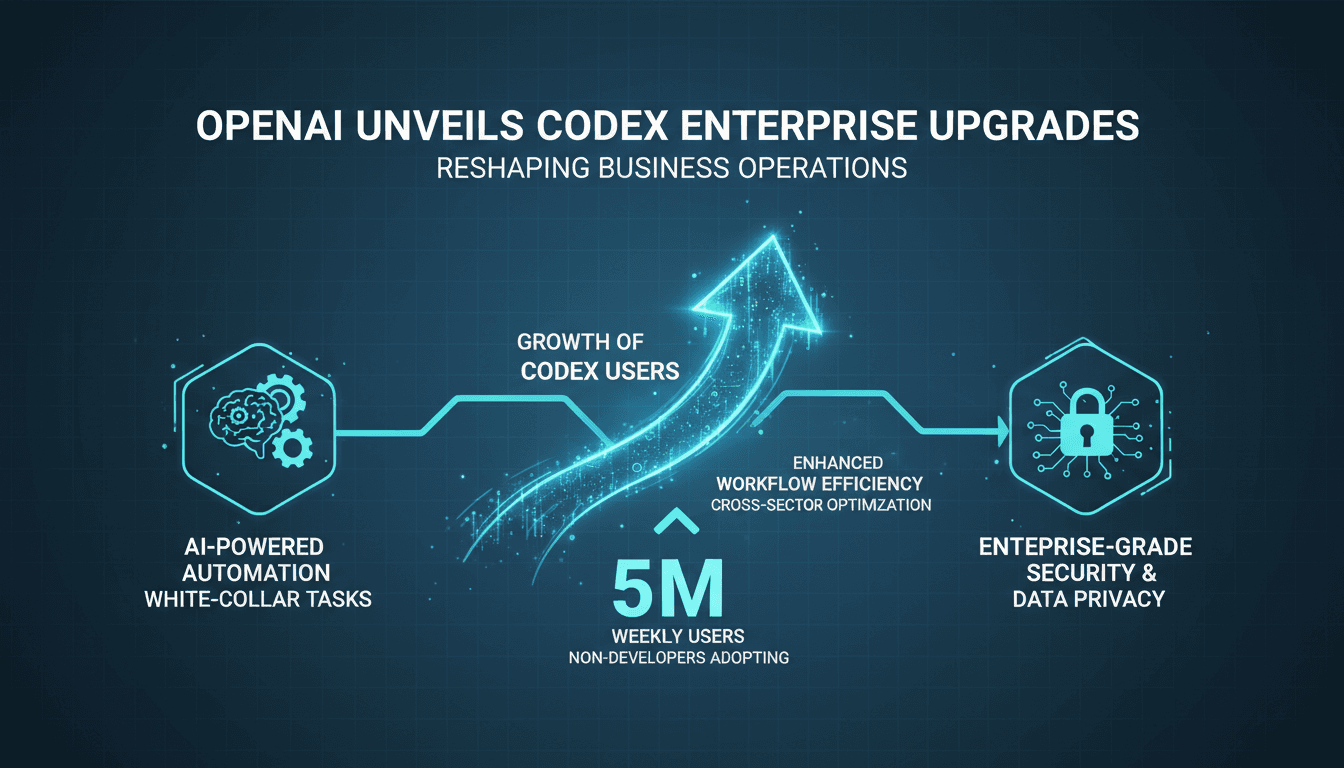 OpenAI Codex platform updates for enterprise productivity