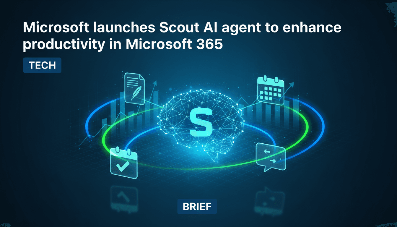 Microsoft Scout AI agent enhancing productivity in Microsoft 365