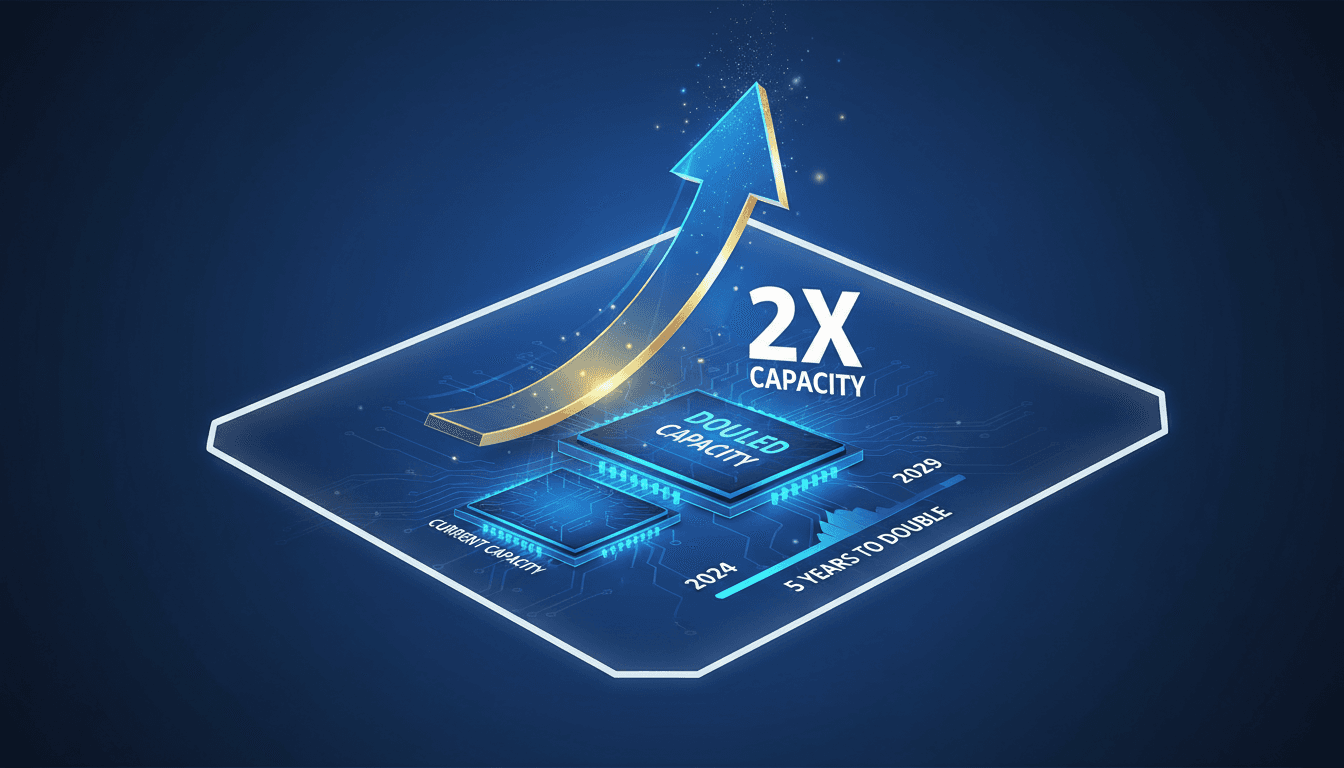 SK Hynix memory chip production facility with advanced technology
