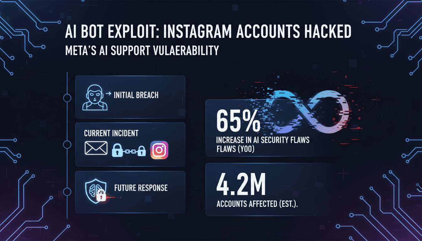 Hackers exploit vulnerability in Meta's AI support bot to access Instagram accounts