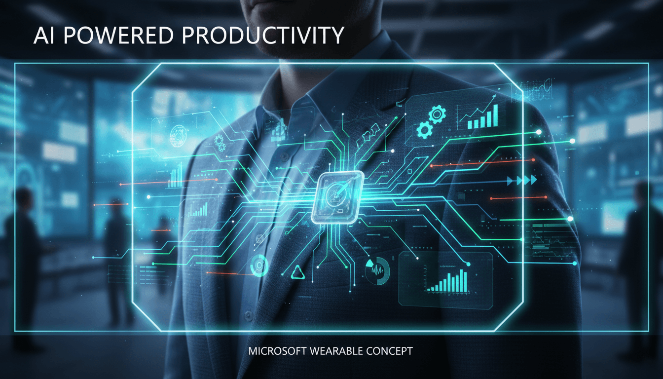 Microsoft showcases wearable AI technology at Build 2026 conference.