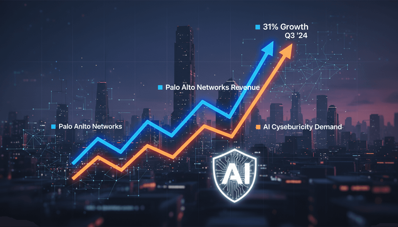Palo Alto Networks Reports 31% Revenue Growth Driven by AI Cybersecurity Demand