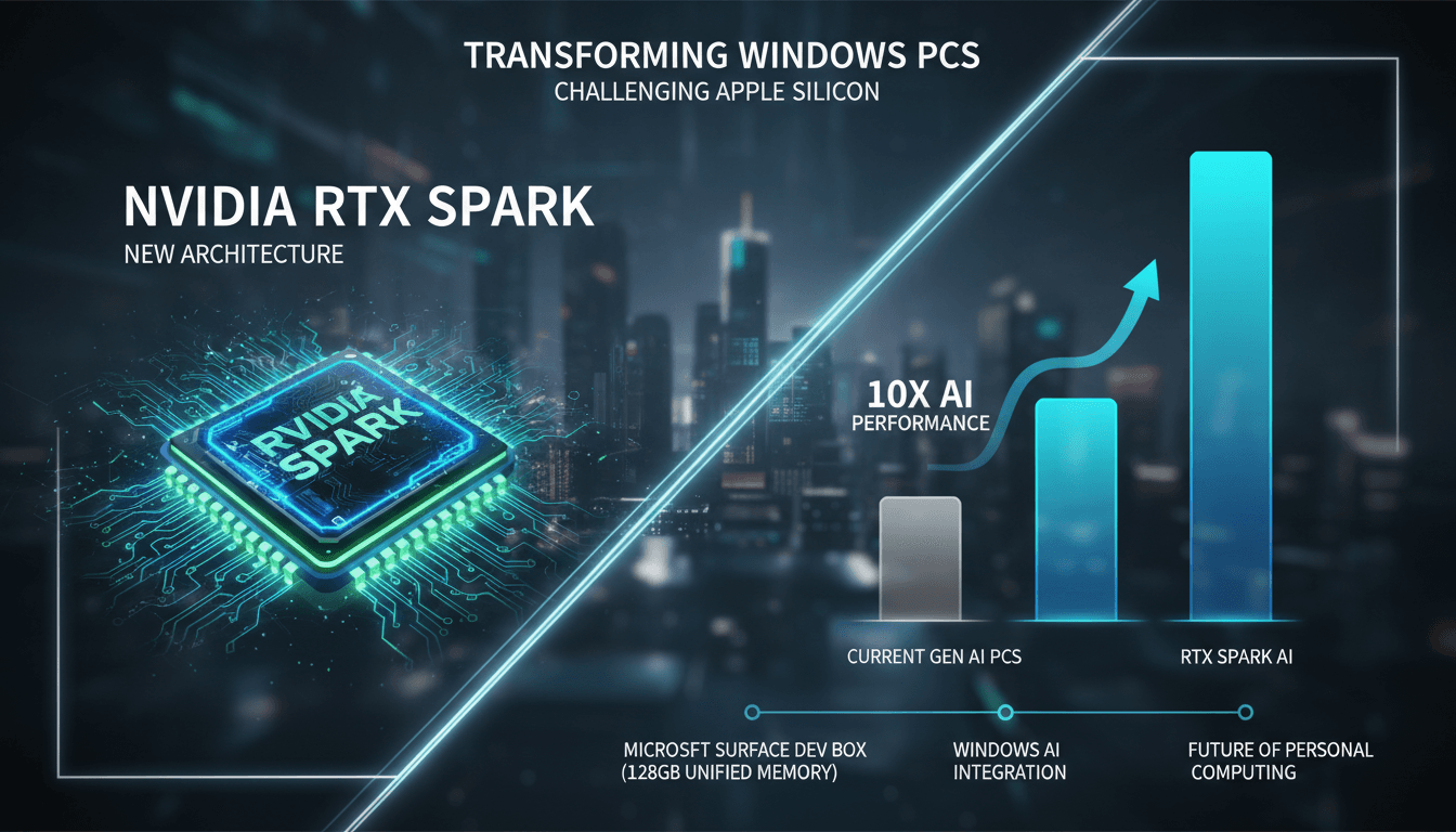 NVIDIA and Microsoft RTX Spark chip announcement event