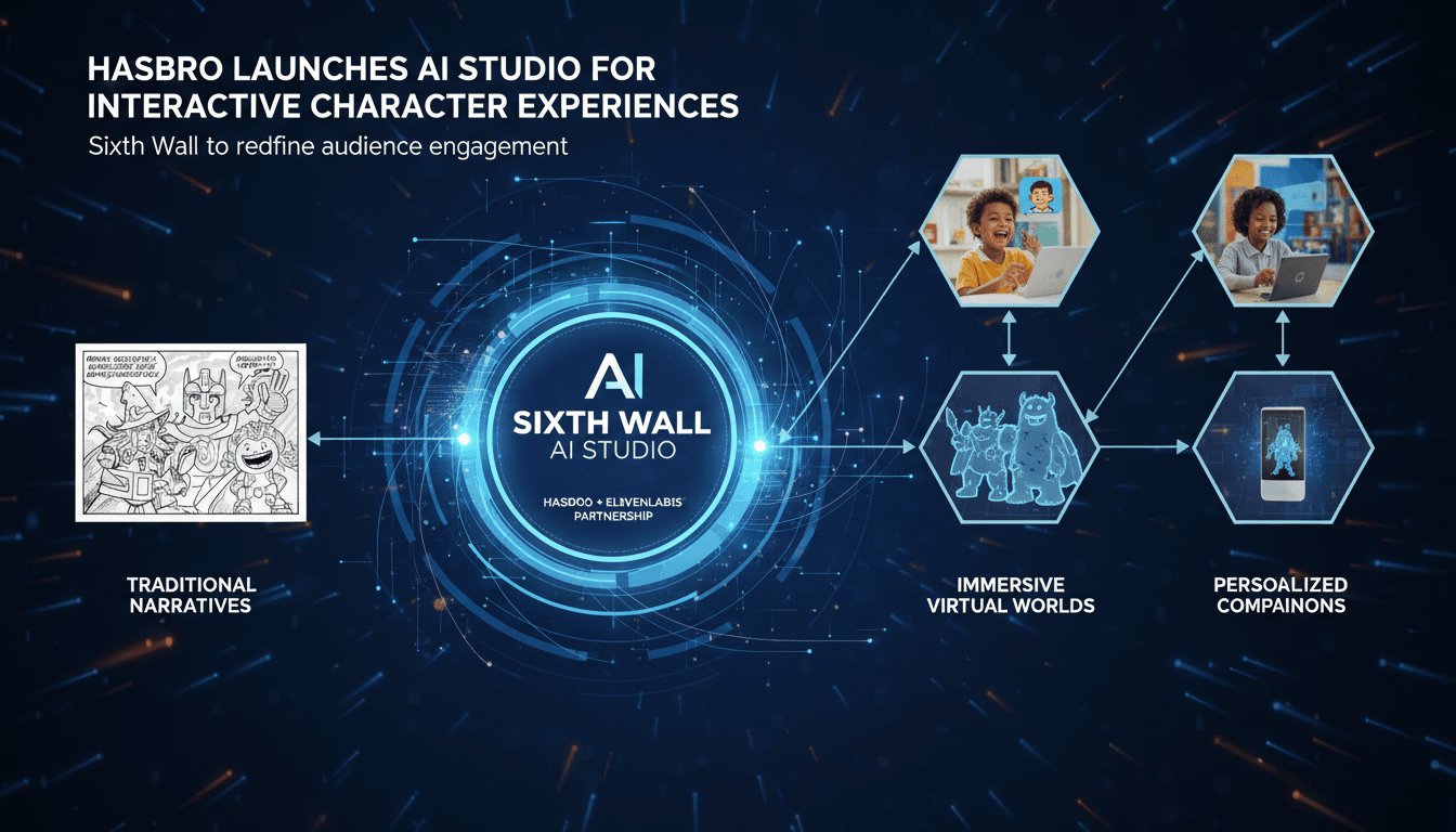 Hasbro launches AI studio Sixth Wall to license interactive character experiences