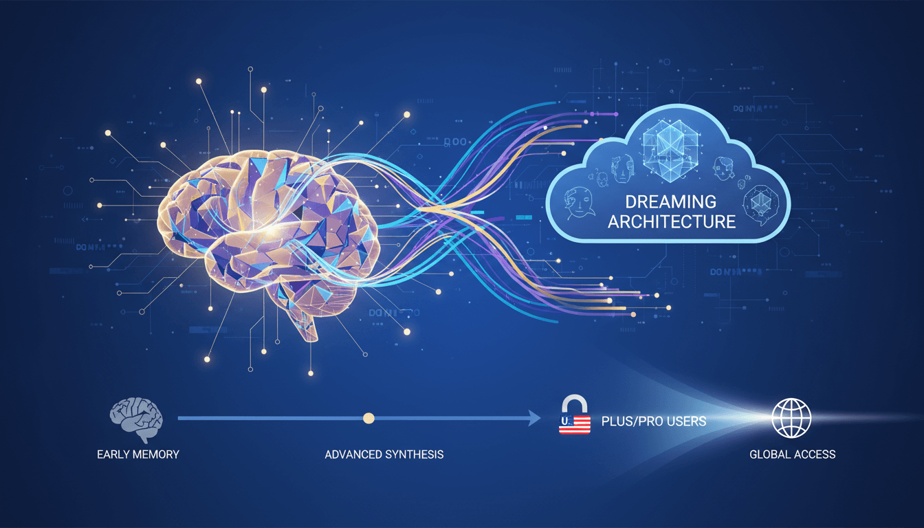 OpenAI's Dreaming architecture enhances ChatGPT memory capabilities.
