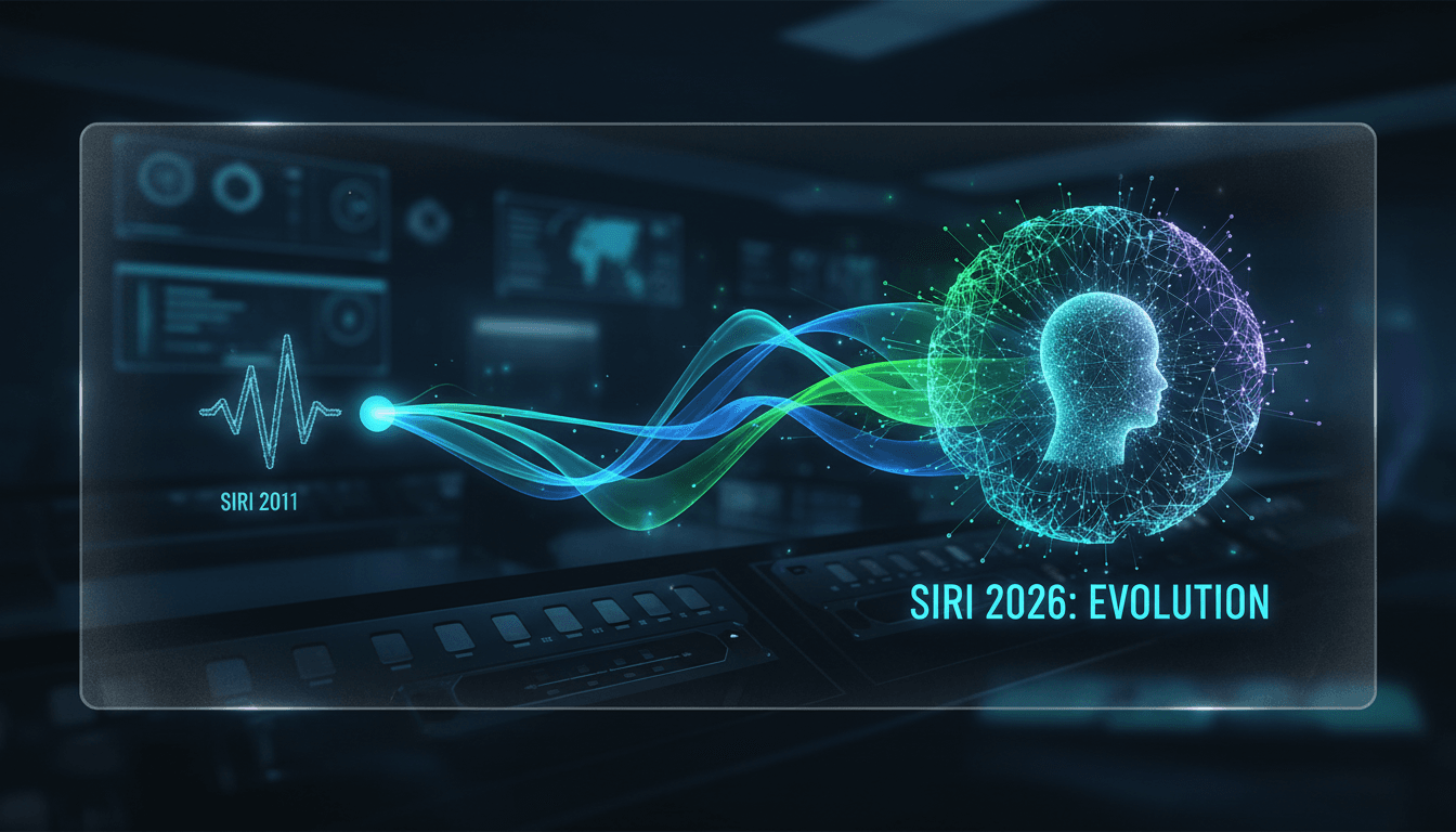 Apple logo with Siri interface concept for WWDC 2026 announcement