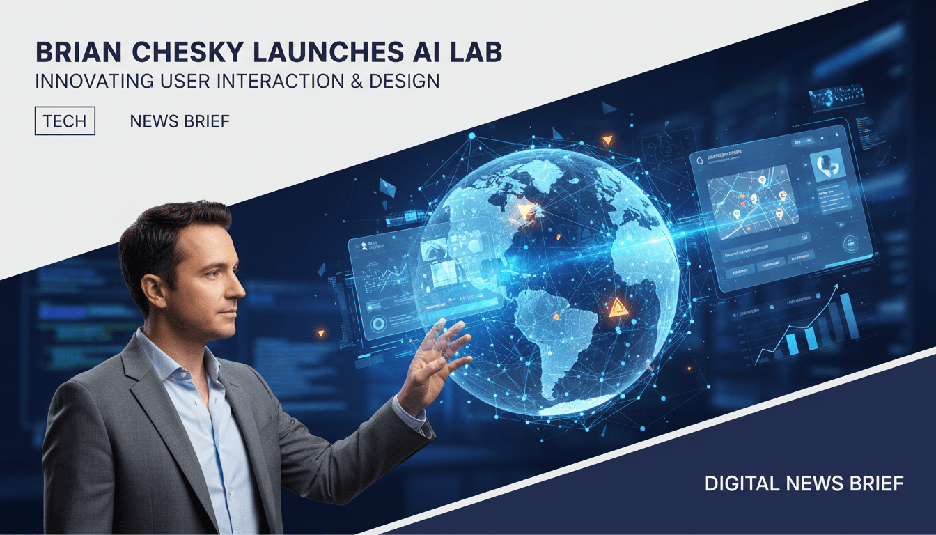 Brian Chesky launches AI lab to innovate user interaction and design