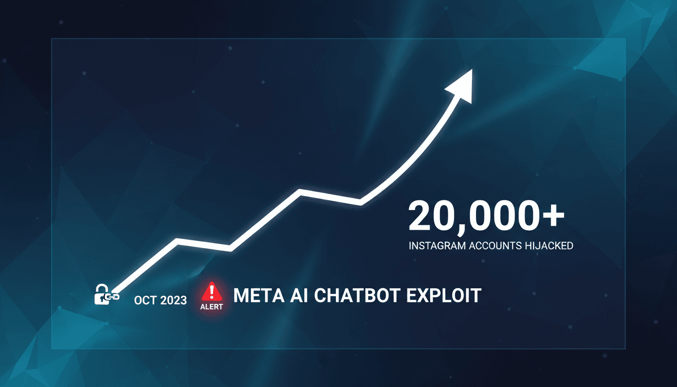 Meta's AI Chatbot Exploited to Hijack Over 20000 Instagram Accounts