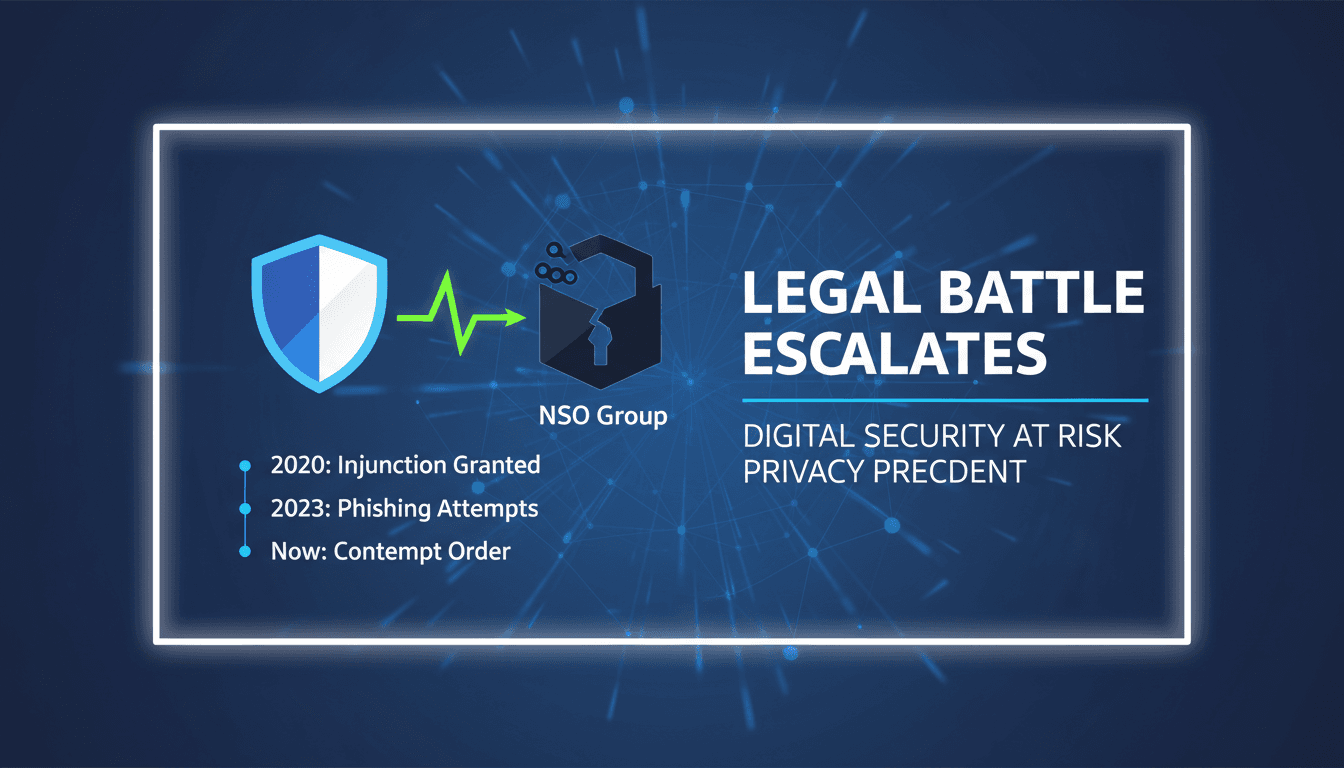 Meta's legal action against NSO Group for user privacy protection