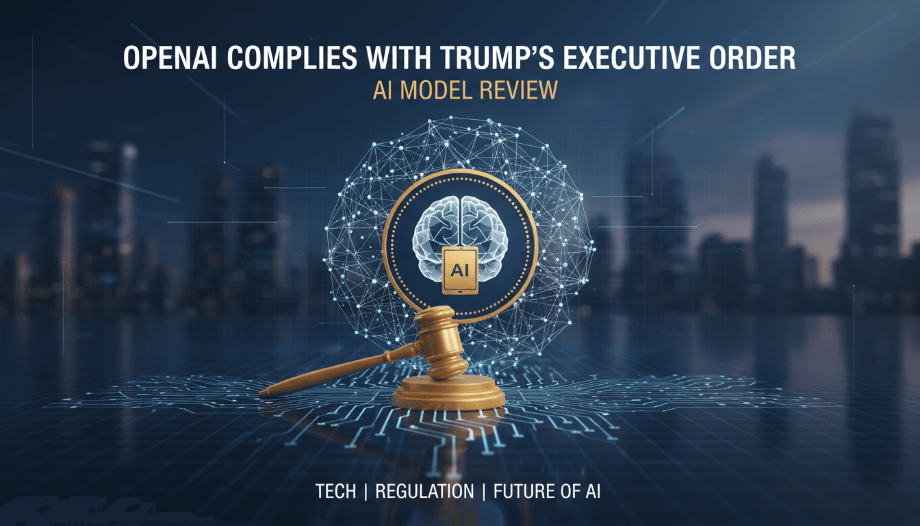 OpenAI complies with Trump's executive order for AI model review