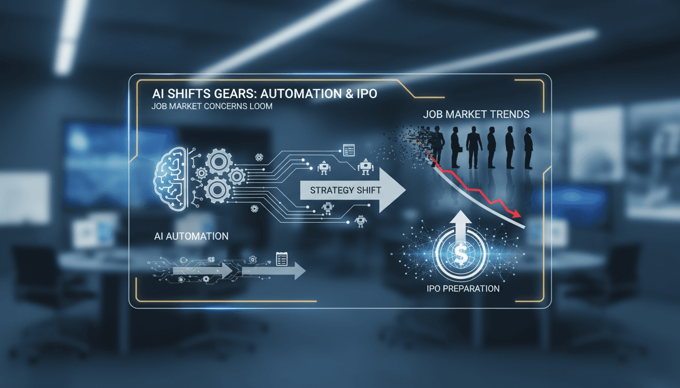 OpenAI's strategic shift towards automation and its implications for the job market.