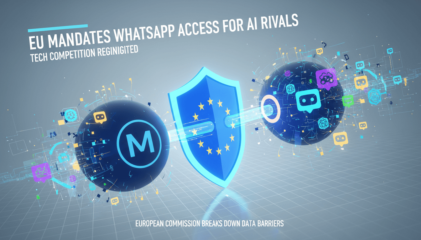 European Commission ruling on Meta's WhatsApp access for AI chatbots