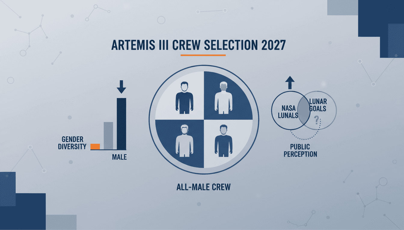 NASA's Artemis III mission crew selection announcement