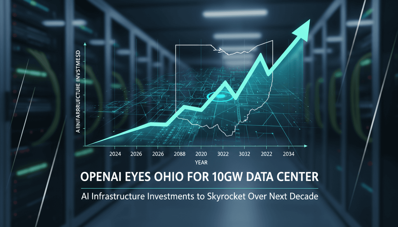 OpenAI's proposed 10-gigawatt data center in Ohio