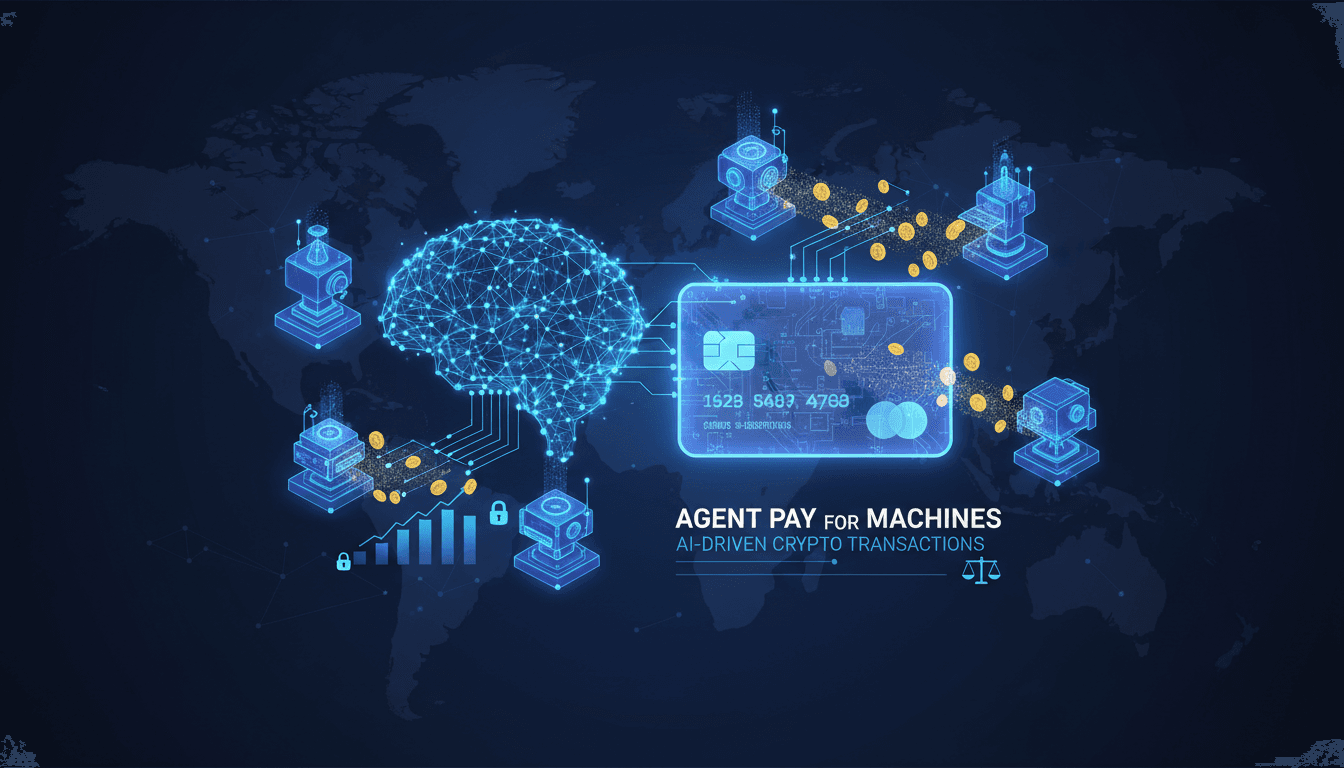 Mastercard's Agent Pay for Machines enabling AI-driven cryptocurrency transactions