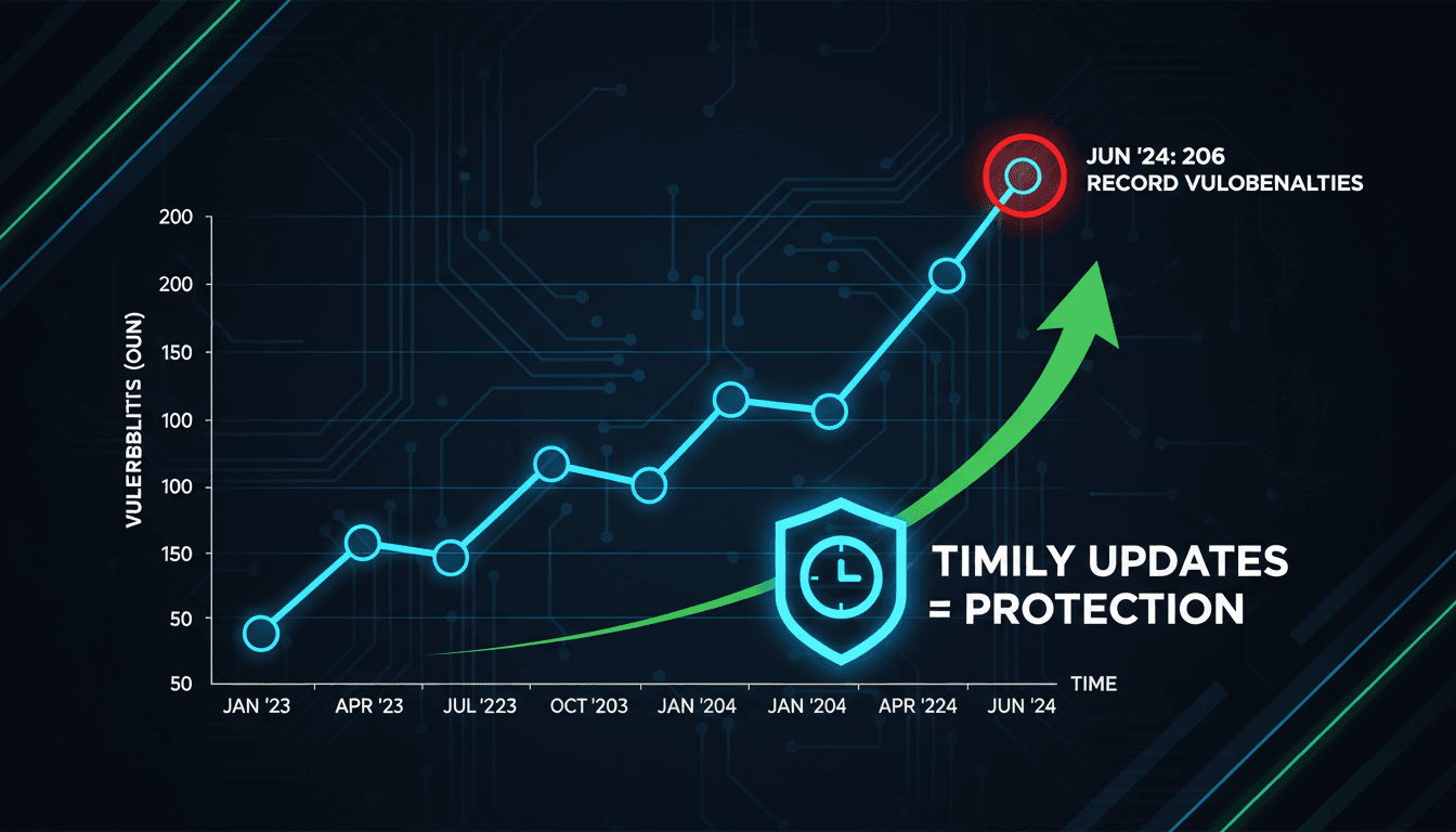 Microsoft June security update addressing vulnerabilities