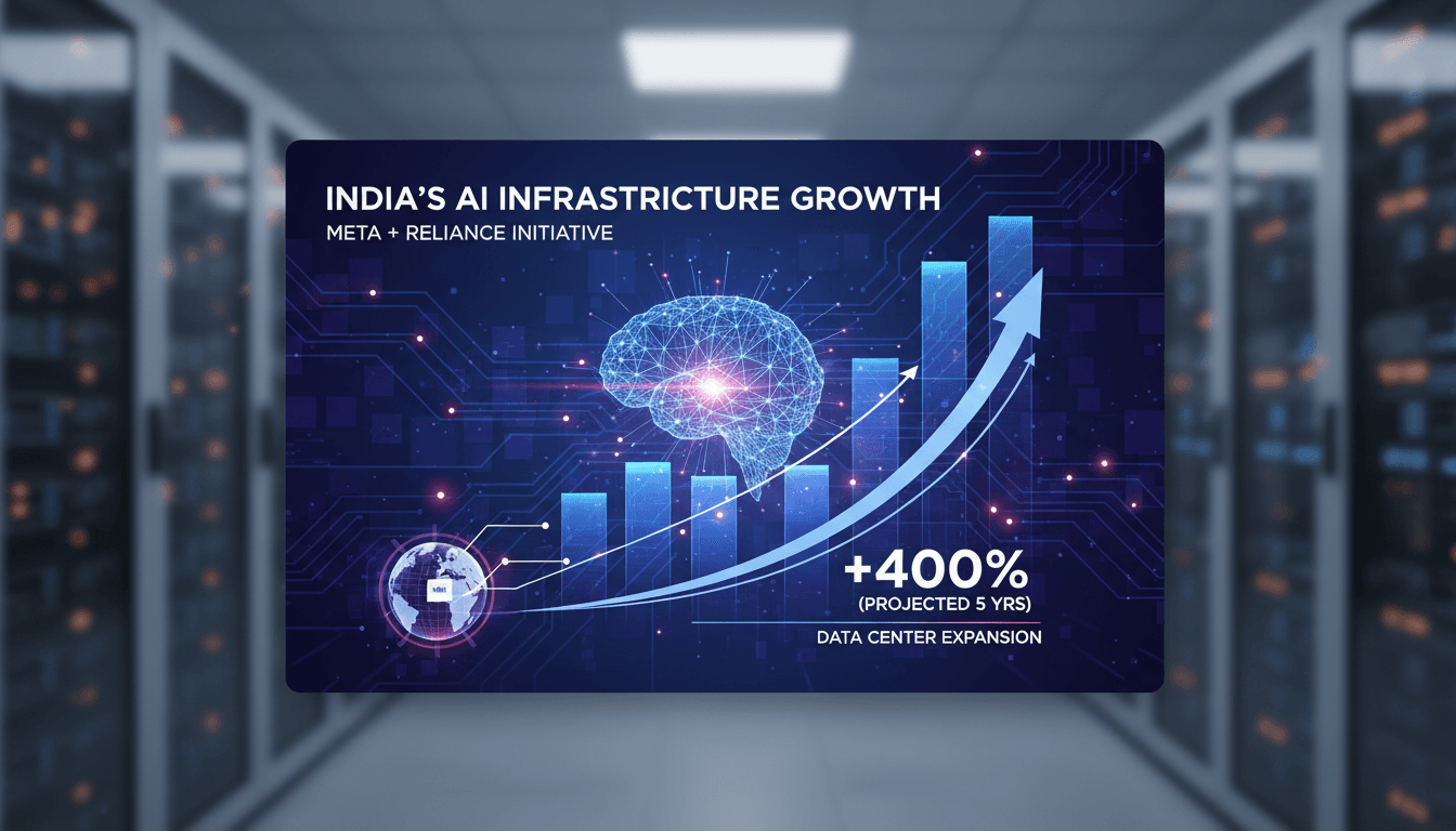 Meta Partners with Reliance to Launch AI Data Center in India