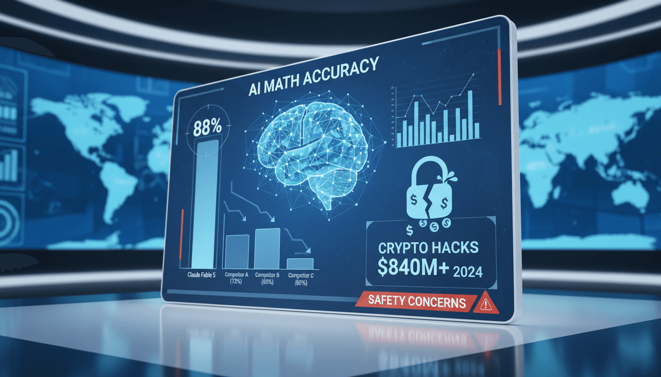 Claude Fable 5 performance metrics and safety concerns in AI