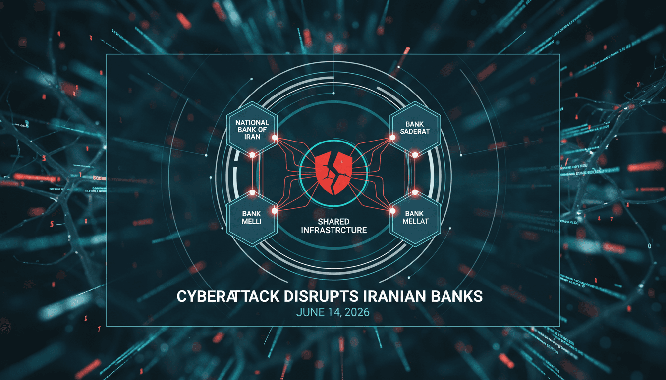 Cyberattack Disrupts Services at Major Iranian Banks
