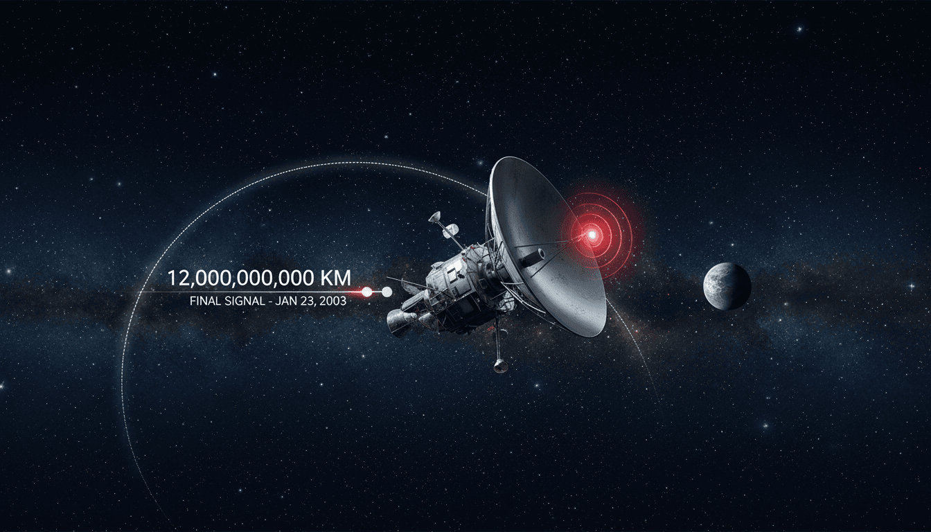 NASA's Pioneer 10 Transmits Final Signal from 12 Billion Kilometers